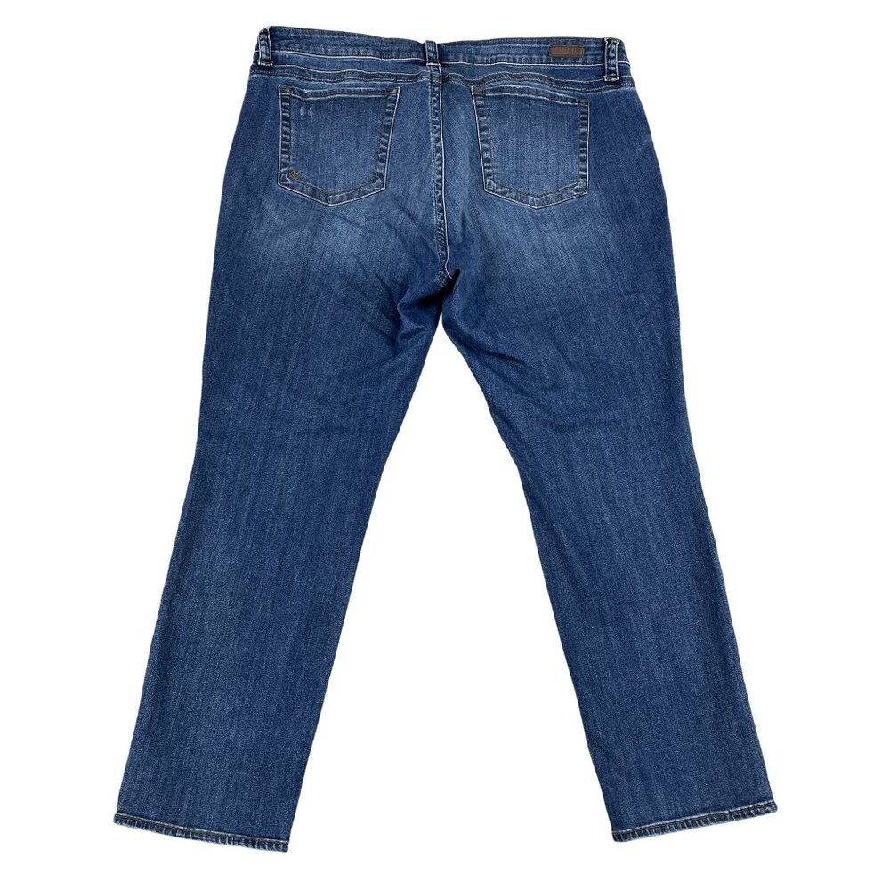 Kut from the Kloth Blue Straight Leg Jeans - Picture 2 of 5